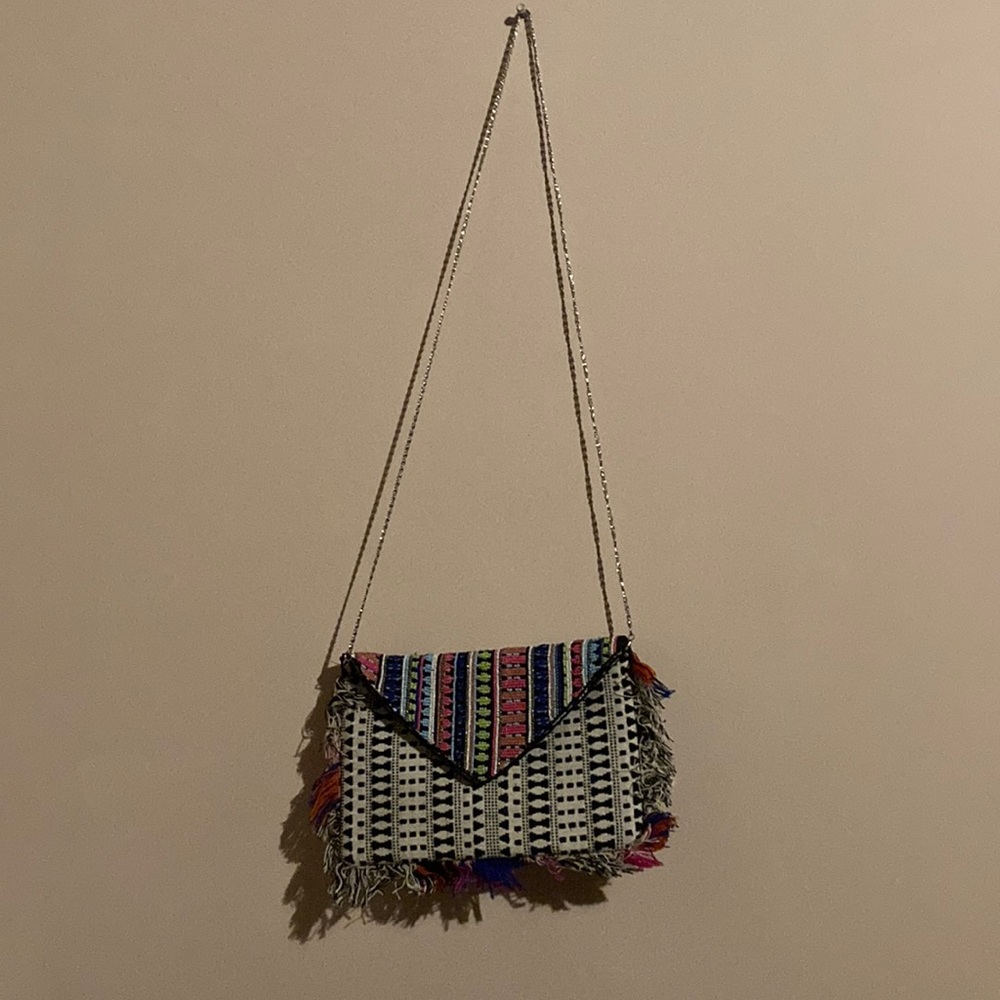 Bright Beaded Bag